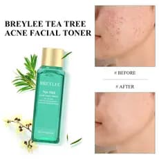 Tônico para Tratamento de Acne com Óleo de Tea Tree BREYLEE, Hidratação Profunda da Pele, Reparação Profunda da Pele, Cu