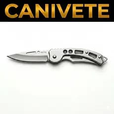 Canivete Multiuso Dobrável Aço Inox Caça Pesca Camping Faca Lâmina Tática Clipe Cinto