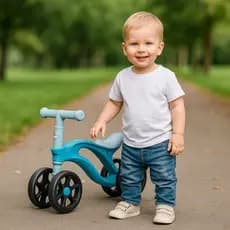Bicicleta Infantil Passeio Andador Motinha Rodas Lateral Criança Equilíbrio Pedal Segura Colorida