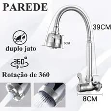 Cozinha Parede Torneira Pia Cozinha Chuveirinho Torneira