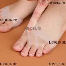1 par de almofadas metatarsais de silicone macio para reduzir a dor no pé 3663