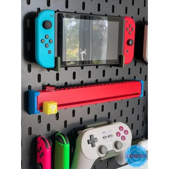 Nintendo Switch Organizador de Memory Card e Cartuchos de Jogos