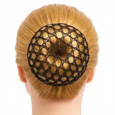 Kit 12 Rede para Coque Cabelo Redinha Penteado Ballet Bailarina Dança Invisível Elástico Acessório Feminino
