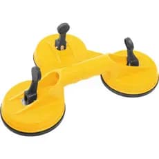 Ventosa Tripla para Levantamento de Vidro, Granito e Piso 31cm