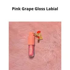 Gloss Labial Charm Luxo Brilho Hidratante Chaveiro Rosa Boca