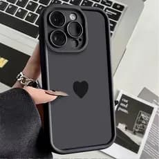 Capinha Capa de silicone Anti-impacto correntes a preto para Redmi 13c 12c 14c note 11 12 13 14 pro Poco x5 x6 pro 4G 5G