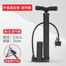 Bicicleta Mini bomba atacado doméstico portátil bomba de alta pressão Mountain bike bateria basquete Inflator