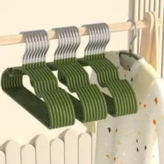 [Estoque pronto] Cabide de roupas de bebê dedicado antiderrapante cabide de roupas domésticas médio grande crianças cabi