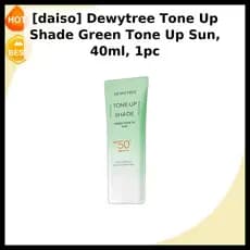 [daiso] Dewytree Tone Up Shade Green Sun , 40ml , 1 Unidade/Protetor Solar Tonificante Coreano/Matiz Verde Da KPIKSHOP