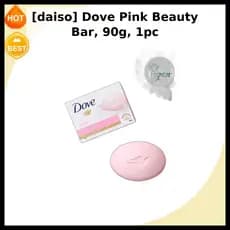 [daiso] Dove Pink Beauty Bar , 90g , 1 Unidade/Barra De Beleza Coreana/Limpeza Suave/100 % Autêntica Da KPIKSHOP