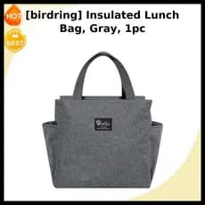[birdring] Lancheira Isolada , Cinza , 1 Unidade/Coreana/Design Conveniente/100 % Genuíno Da KPIKSHOP