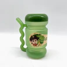 Copo com Canudo Infantil 420ml Panamby🥤🦖✨| Copo de Transição com Alça,Bebê, Antivazamento,Infantil