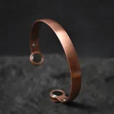 Pulseira magnética de cobre puro ajustável unissex-estilo Retro aliviar a dor artrite, energia saudável jóias presente I
