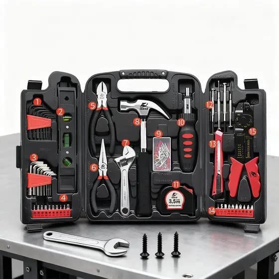 Kit de Ferramentas Multiuso em Aço Carbono para Casa e Auto Envio Rapido de Sao Paulo