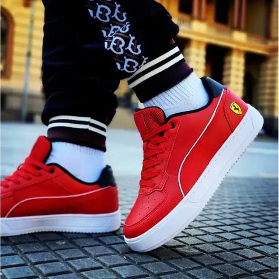 tenis masculino casual ferrari LANÇAMENTO 38 ao 43 envio imediato