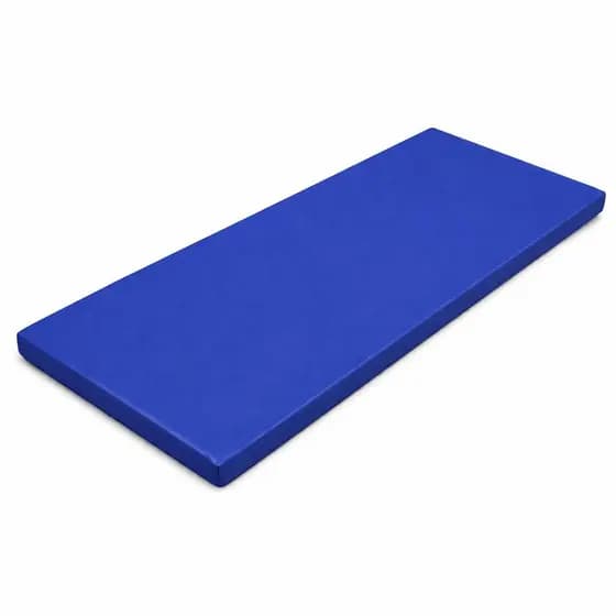 oferta! Colchonete azul Academia Fitness Alta Densidade Confortável Resistente Antiderrapante Treino Casa e Academia