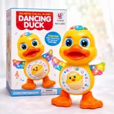 Brinquedo Pato Dançante com Luz, Música e Movimento Patinho Infantil Divertido