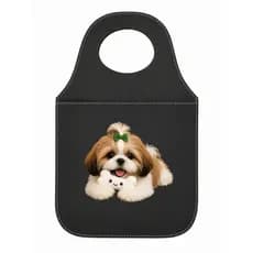 Lixinho automotivo Doguinho lixo para carro PREMIUM universal