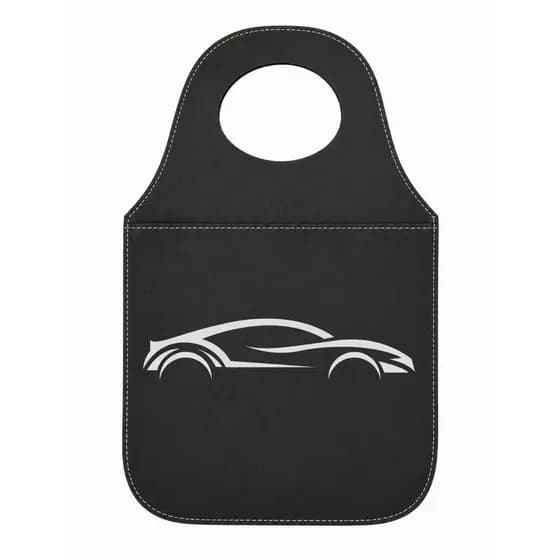 Lixinho organizador carro PREMIUM lixo automotivo universal