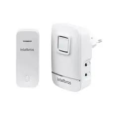 Campainha Sem Fio E Sem Bateria Cik 200 Branca Intelbras Branco 127/220v