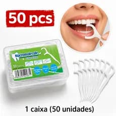 Kit fio dental palitos de limpeza interdental para uma Limpeza Eficaz,50/100/150 unidades
