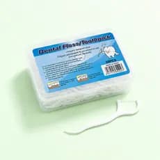 Kit com 50/100/200/300 Unidades de Fio Dental Haste Formato Arco Ultrafino