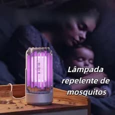 Armadilha Mata Mosquito USB LED Sucção Silenciosa Sem Produtos Químicos Portátil