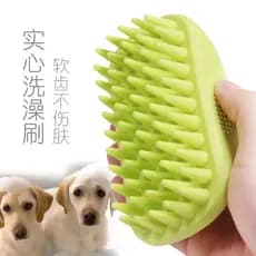 Pet banho ferramenta útil escova massagem cão escova de banho Teddy Golden Retriever Samoyed gato cão banho suprimentos