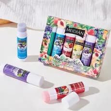 Oferta Especial Transfronteiriça Conjunto De Bálsamo Labial De Frutas MEIDIAN , Hidratante , Reafirmante , Anti-Rachadur