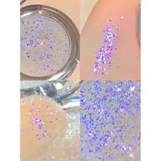 Sombra desaparecendo!DIKALU Monocromático Sombra Estroboscópica Glitter Perolado de Longa Duração Reflexiva Noite Rua Qu
