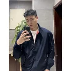 Harrington G9 jaqueta masculina solta primavera outono 2025 novo estilo ferramentas cara resistente gola administrativo