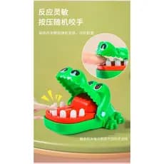 Mini mordida mão crocodilo brinquedos interativos criativo complicado brinquedos de descompressão diversão Desktop venti