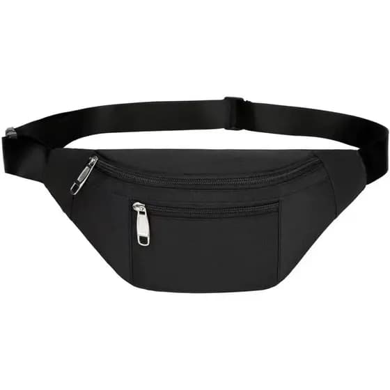 Bolsa de Cintura para Homens - Pochete para Exercícios, Viagens e Corridas.