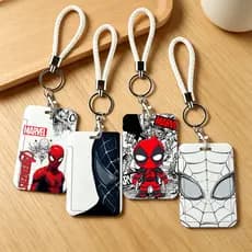 Capa Para Cartão De Identificação Deslizante Marvel Spider-Man – Lindo Refeição Estudantes Do Campus E Passagem De Trâns