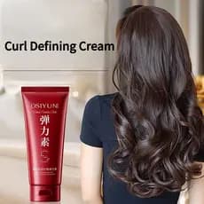 Creme Hidratante Definidor de Cachos com Proteína 200ml – Profissional de Salão para Volume e Estilização de Cabelos Cac