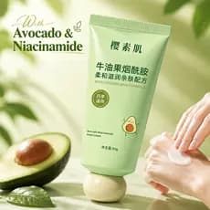 Creme para Mãos com Niacinamida e Extrato de Abacate, Hidratação Profunda para Mãos Secas e Ásperas, Tamanho Portátil pa