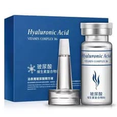 10 unidades/caixa Sérum de Ácido Hialurônico para Cuidados Faciais Hidratante Firmador Complexo de Vitaminas B6 Essência