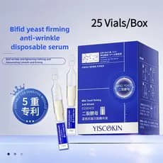 Sérum em Ampola de Uso Único Bifida Lysate – Essência Facial Hidratante, Calmante, Firmadora e para Linhas Finas, 25 Fra