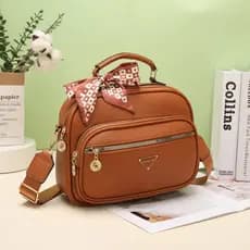 Bolsa Feminina Alça De Gorssa Transversal com Lanco CA008
