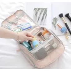 Bolsa Organizadora com Gancho p/ Maquiagem/Cosméticos/Viagem 20010