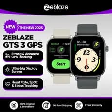 Compartilhar: Novo 2025 Zeblaze GTS 3 GPS | Monitoramento Saúde | 100+ Modos Esportivos | Relógio Inteligente com Notifi