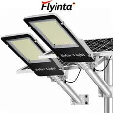 Flyinta Luminária 150000W Poste de Iluminação Solar LED Extra Grande Externa à Prova D'água IP67 para Ambientes Externos