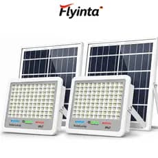 Flyinta 50X Solar Alto Brilho Refletor Led 10000W Super Brilhante Lâmpada Luz De Led IP67 à Prova D'Água Externas