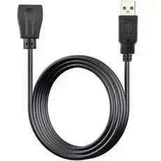 CABO EXTENSOR USB A MACHO PARA USB A FEMEA 2.0, 1,5M
