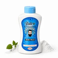 Talco Mentolado Dom Pelo Ultra Fino 200g - Frescor e Proteção
