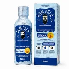 Tônico Capilar DOM PELO Crescimento Acelerado Cabelo, Barba e Sobrancelhas 120ml