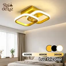 Luminária De Teto Plafon LED Moderna Econômica com Luz Suave Decorativa para Sala Quarto e Hall（110-220V）