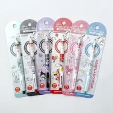Lápis Mecânico Mitsubishi 0.5mm/Japão Sanrio Edição Limitada Lápis Mecânico Canela Dog Kuromi Melody Hello Kitty