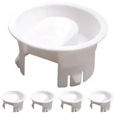 Zerodeko s 5 Peças Tampa De Jarro De Água De Vidro Tampas De Jarra Plástico De Qualidade Alimentar Resistente A Respingo