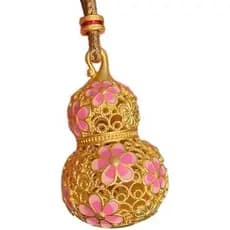Feng Shui Sorte Cabaça Amuleto Pingente Colar Para Mulheres Atraindo Riqueza Trazer Boa , Segurança , Saudável , Sucesso